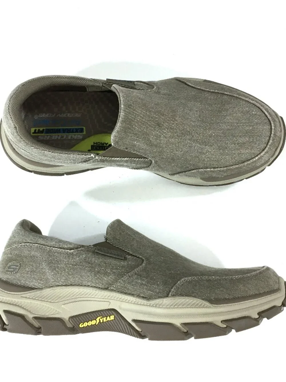 Skechers Relaxed Fit Respected - Fallston Slip On Shoes Mens Size 10.5 WW Wide